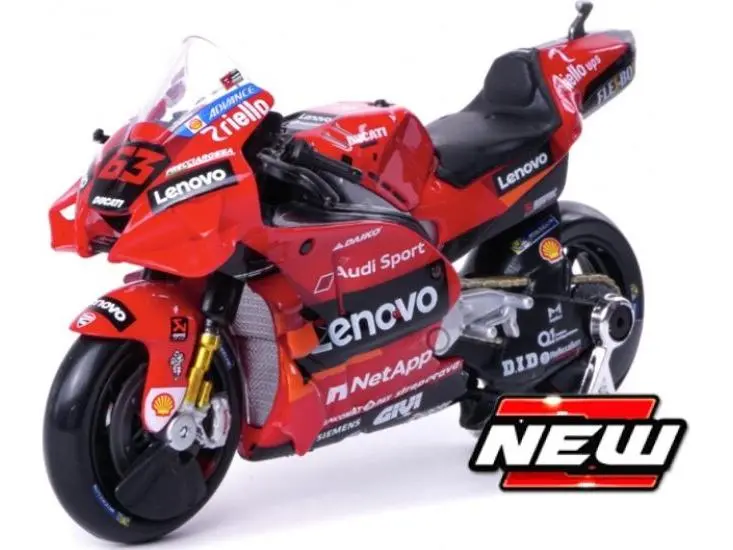 Ducati Desmosedici Lenovo Team #63 Francesco Bagnaia World Champion MotoGP 2022 1