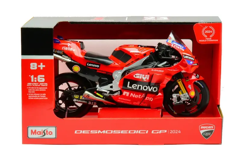 DUCATI DESMOSEDICI N.23 MOTO GP 2024 ENEA BASTIANINI 1
