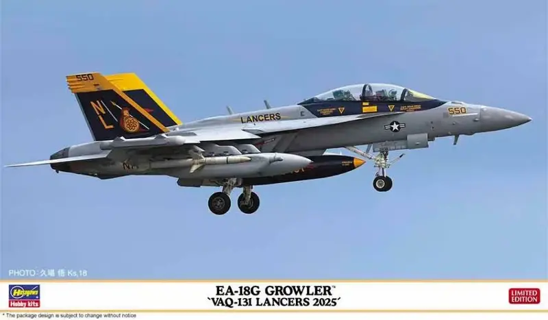 EA-18G GROWLER VAQ-131 LANCERS 2025 KIT 1