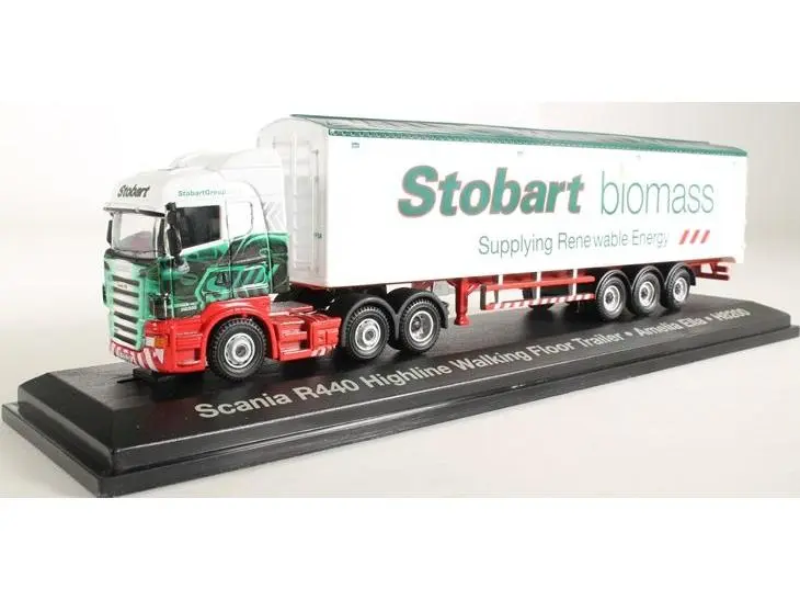 Eddie Stobart Scania R440 Highline Walking Floor Trailer Stobart Biomass 1