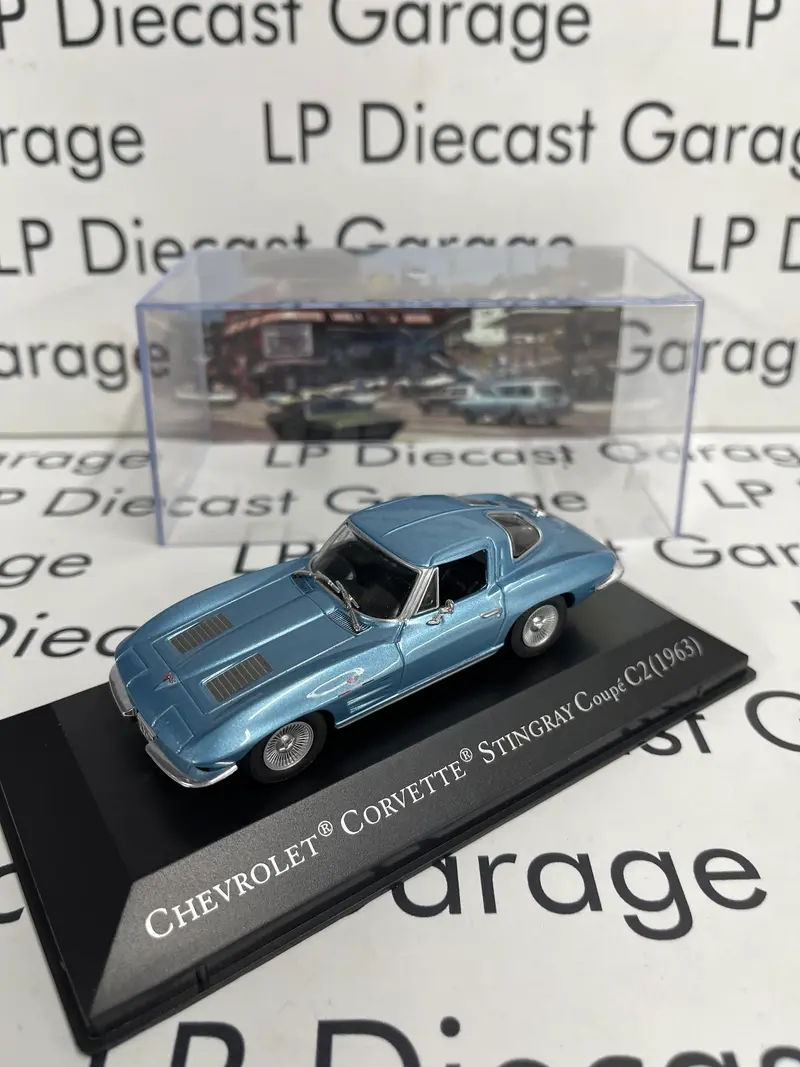 EDICOLA 1963 Chevrolet Corvette Stingray Blue 1