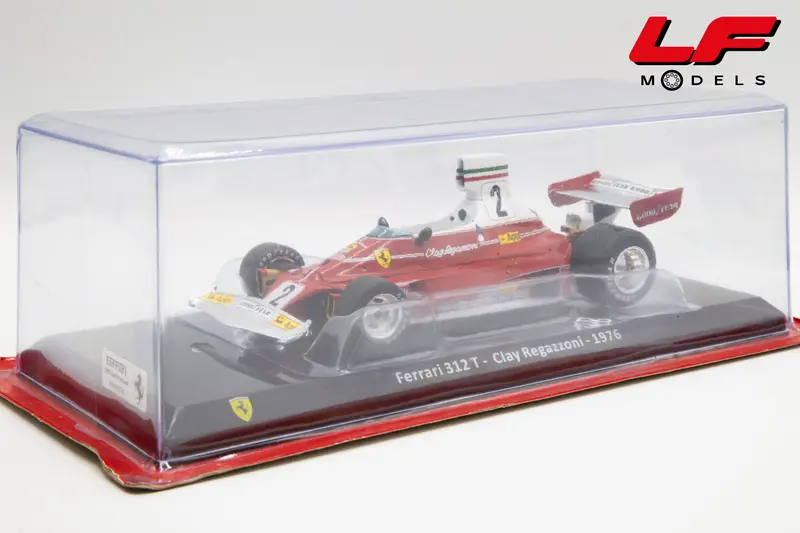 EDICOLA FERRARI 312 T C. REGAZZONI 1976 1