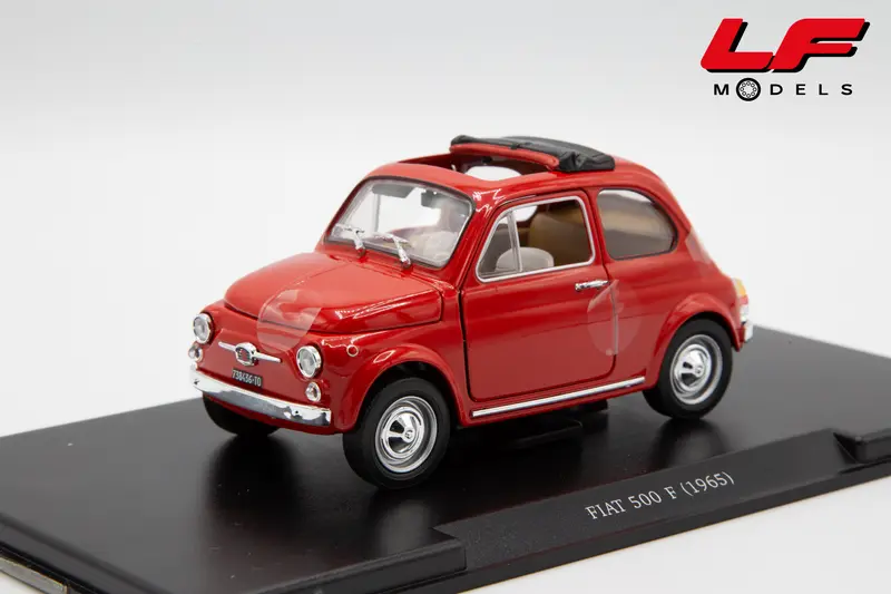 EDICOLA FIAT 500 F 1965 ROSSO 1