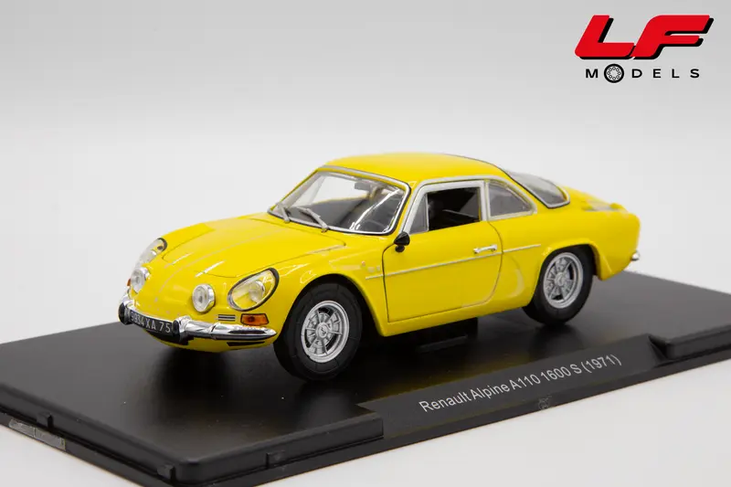 EDICOLA RENAULT ALPINE A110 1600 S 1971 GIALLO 1
