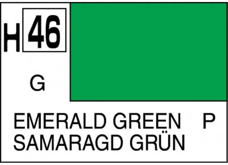EMERALD GREEN GLOSS ml 10 Pz.6 - Gunze - GU0046