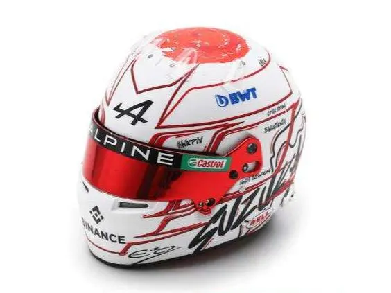 Esteban Ocon F1 Japanese GP 2023 Helmet 1