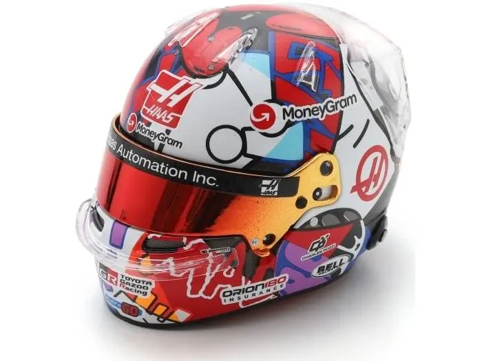 Esteban Ocon F1 Miami GP 2025 Helmet 1