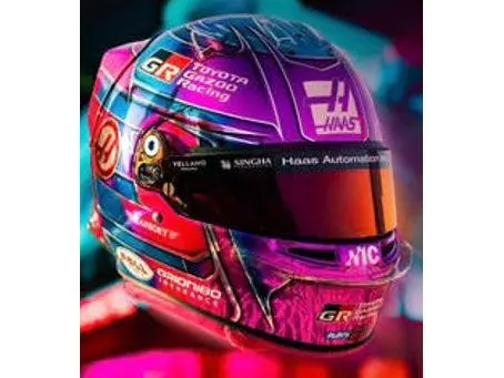 Esteban Ocon F1 Miami GP 2026 Helmet 1