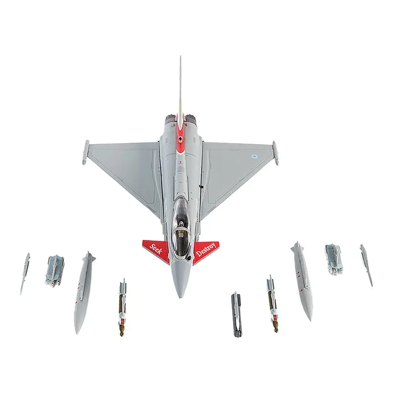 Eurofighter Typhoon FGR4 EF-2000 Aircraft "No.41(R) Squadron 100th Anniversary" (2016) British Royal Air Force 1/72 Diecast Model by JC Wings