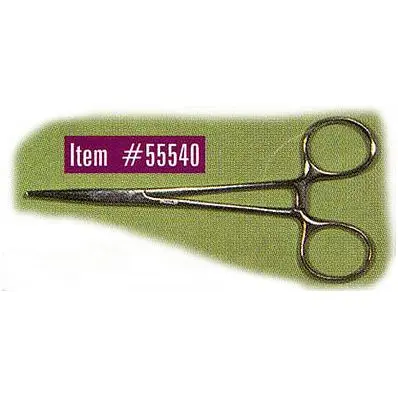 Excel Blades 5" STRAIGHT NOSE HEMOSTAT