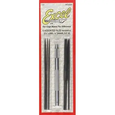 Excel Blades 6 ASSRTD FILE SET W/ HNDL