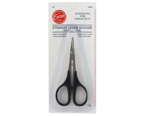 Excel Hobby Blade  5.5" Lexan Scssors Strght