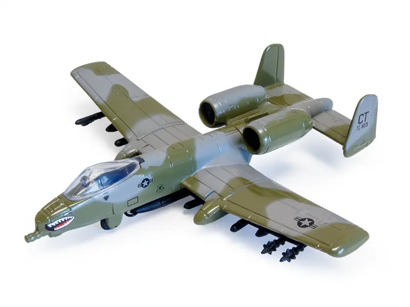 Fairchild Republic A-10 Thunderbolt II USAF FTB Scale Motormax Diecast Model Aircraft