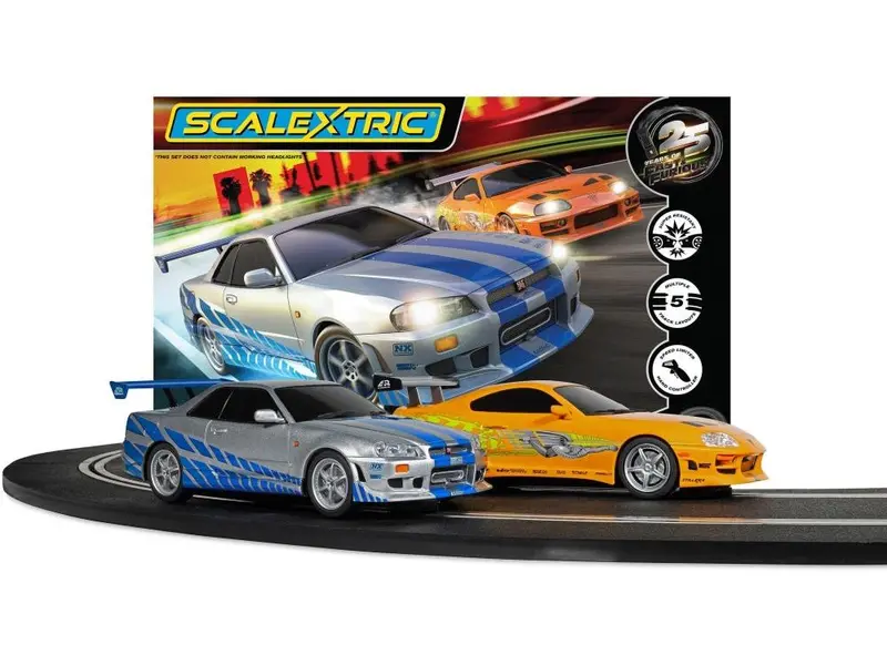 Fast and Furious Set 25 Years Supra vs R34 1