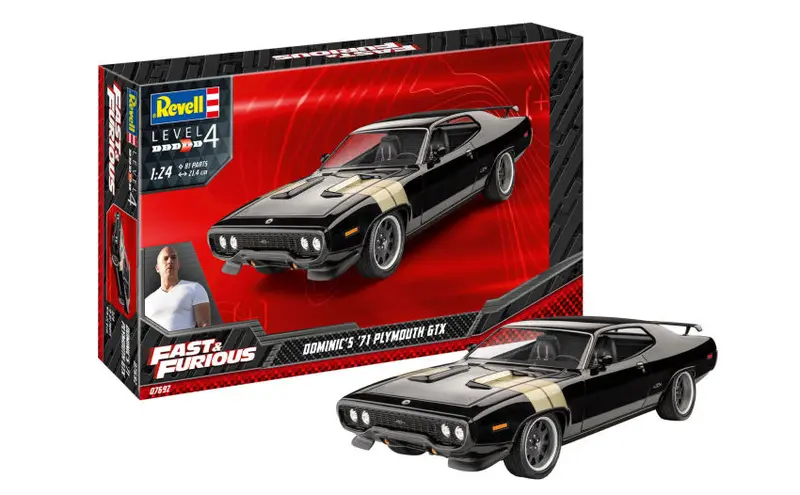 FAST & FURIOUS - DOMINIC'S 1971 PLYMOUTH GTX KIT 1