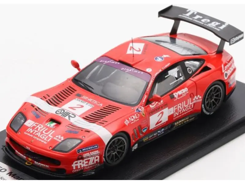 Ferarri 550 Maranello BMS 24H Spa 2004 Winner #2 Cappellari/Gollin/Bryner/Calderar 1
