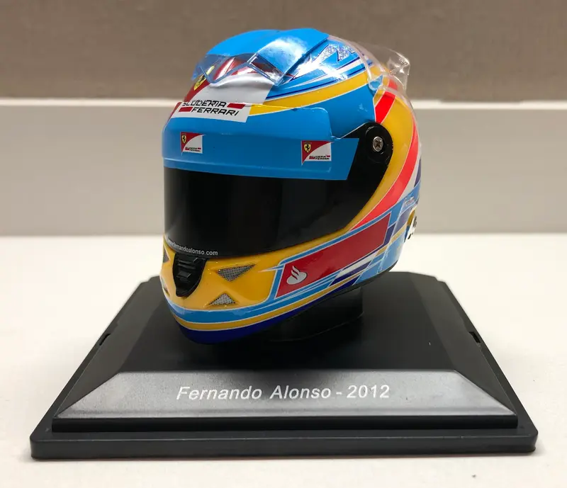 Fernando Alonso 2012 Helmet 1