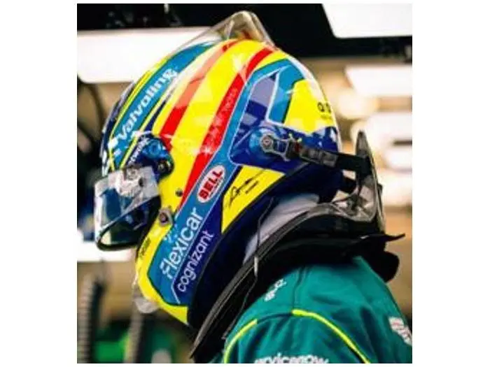 Fernando Alonso F1 2026 Helmet 1