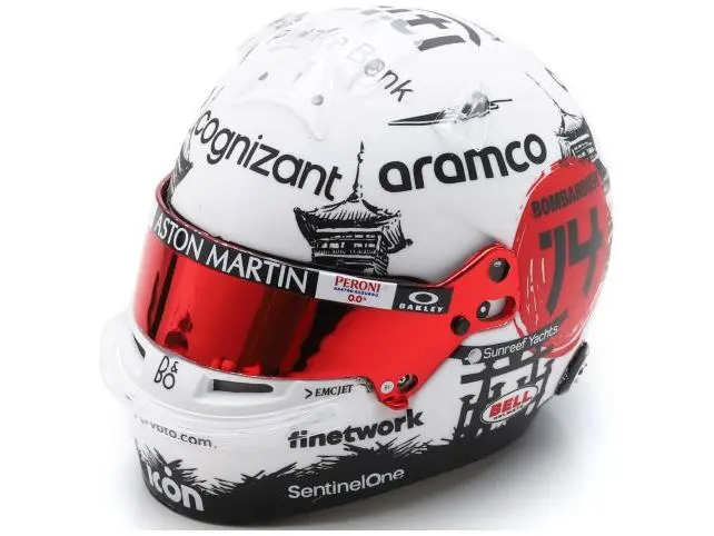 Fernando Alonso F1 Japanese GP 2023 Helmet 1