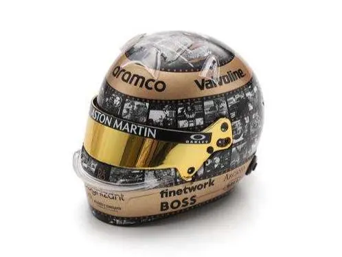 Fernando Alonso F1 Mexican GP 2024 Helmet 1