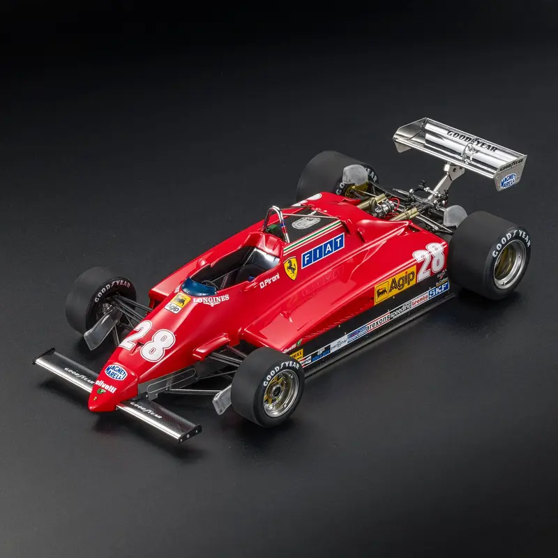 Ferrari 126C2 (Late version 1982) nr.28 Didier Pironi Winner Zandvoort GP 1982 - GP165A - GP Replicas
