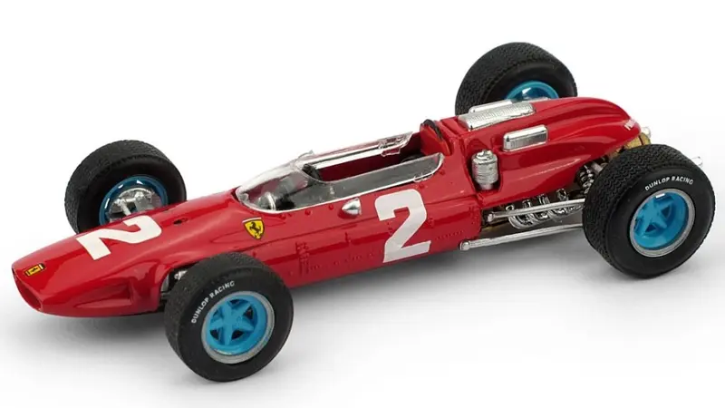 FERRARI 158 J.SURTEES 1964 N.2 WINNER ITALY GP WORLD CHAMPION 1