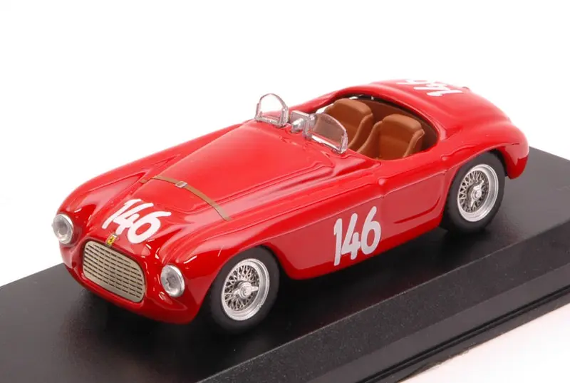 FERRARI 166 MM BARCHETTA N.146 WINN.COPPA DOLOMITI 1950 G.MARZOTTO 1