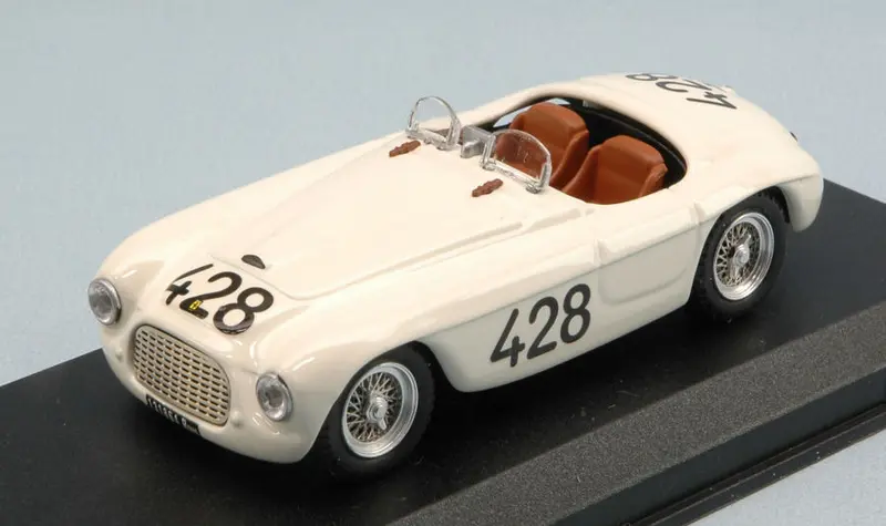 FERRARI 166 MM N.428 9th TARGA FLORIO 1950 MUSSO-GABOARDI 1
