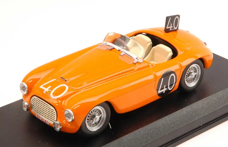 FERRARI 166 MM SPIDER N.40 8th 24H SPA 1949 ROOSDORP-DE RIDDER 1