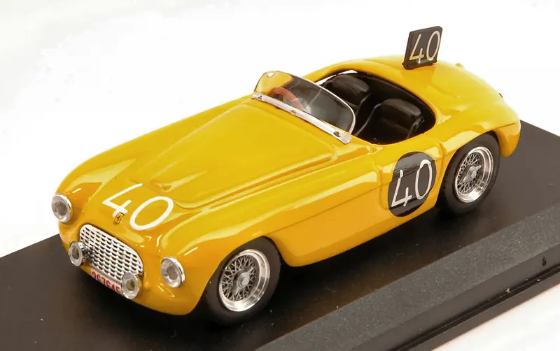 FERRARI 166 MM SPIDER N.40 8th 24H SPA 1949 ROOSDORP-DE RIDDER 1