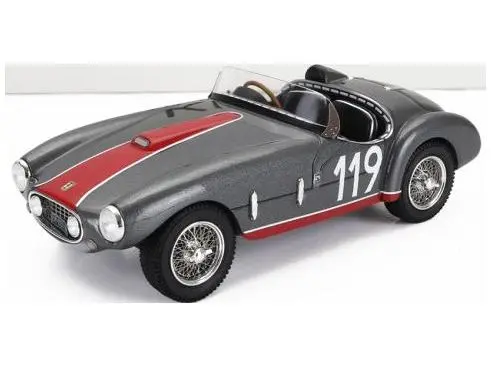 Ferrari 166 MM53 Spider Barquette Silver Vignale By Oblin #119 Winner Coppa Sarr 55 1