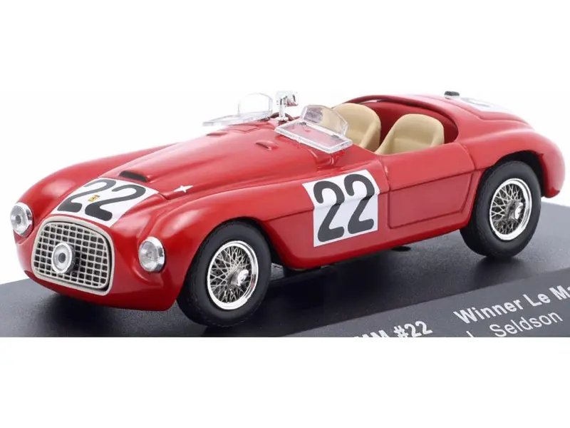 Ferrari 166MM #22 Winner 24h Le Mans 1949 Chinetti/Seldson 1