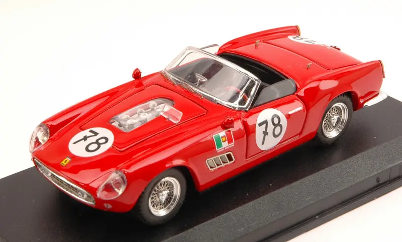 FERRARI 250 CALIFORNIA N.78 ACCIDENT 1000 KM NURBURGRING 1960 1