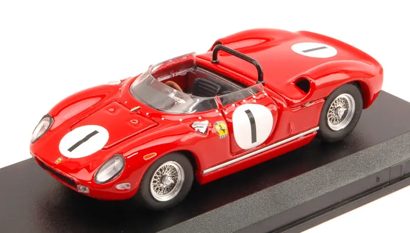 FERRARI 250 P N.1 2nd 500 KM BRIDGEHAMPTON 1963 P.RODRIGUEZ 1