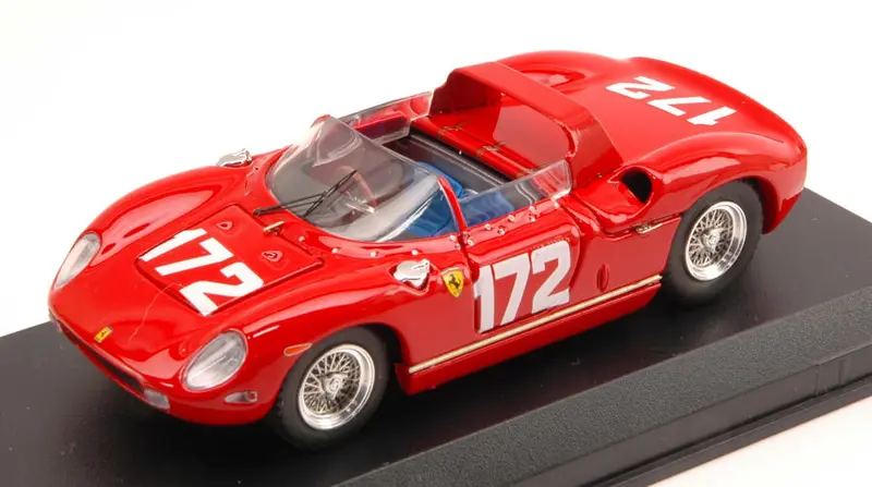 FERRARI 250 P N.172 TARGA FLORIO 1963 SCARFIOTTI-MAIRESSE 1