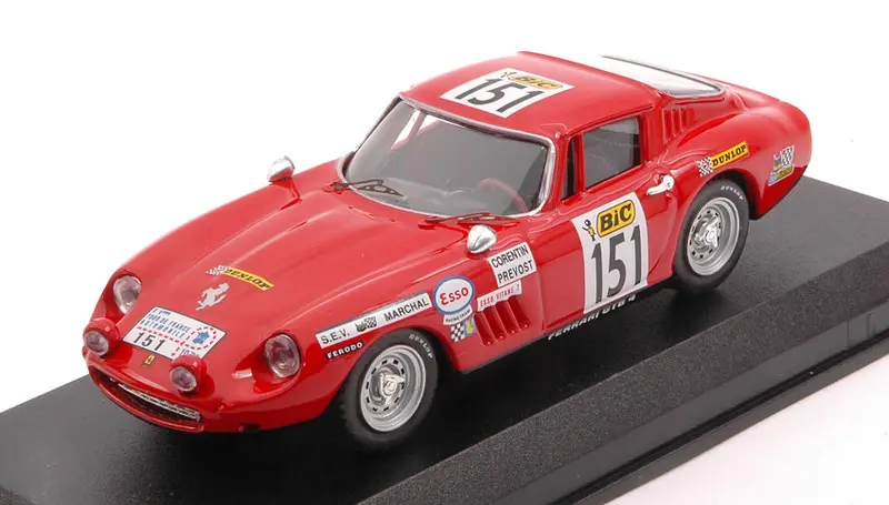 FERRARI 275 GTB N.151 DISQUAL.TOUR DE FRANCE 1970 CORENTIN-PREVOST 1
