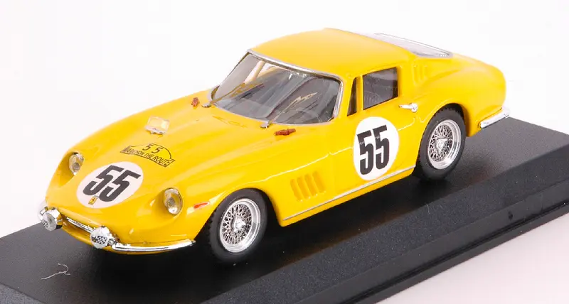 FERRARI 275 GTB N.55 ACCIDENT 84 H NURBURGRING 1966 BIANCHI-DE KEIN 1