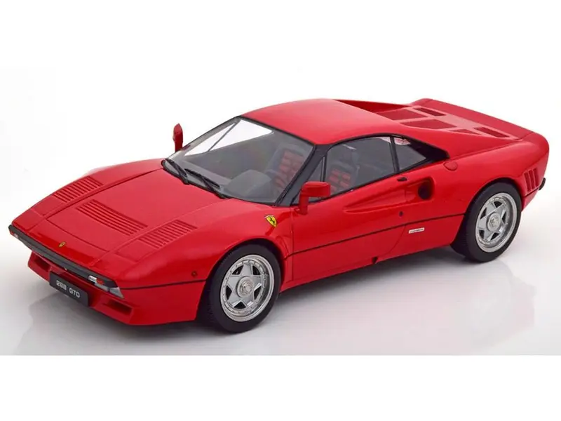 Ferrari 288 GTO 1984 Red Red/Black Seats + Black Badge at Rear (Limited 1500 pcs) 1
