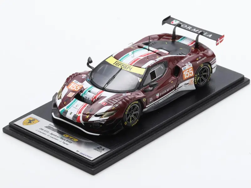 Ferrari 296 GT3 #155 Spirit of Race Le Mans 24H 2024 Laursen/Laursen/Taylor 1