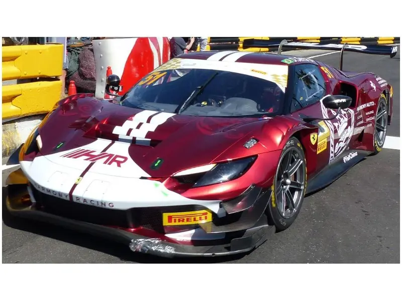 Ferrari 296 GT3 Harmony Racing FIA GT World Cup Macau 2023 4th #51 Daniel Serra 1