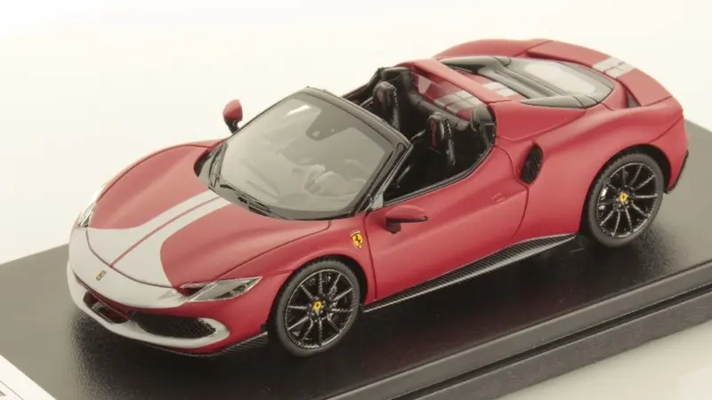 FERRARI 296 GTS ASSETTO FIORANO ROSSO F1 75/ARGENTO NURBURGRING 1
