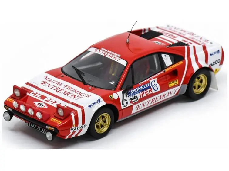 Ferrari 308 Gr 4 4 Regioni Rally 1981 Winner #6 J.C Andruet/E. Denise 1