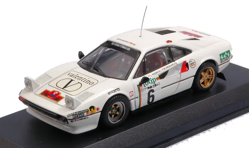 FERRARI 308 GTB N.6 6th RALLY ELBA 1985 ERCOLANI-ROGGIA 1