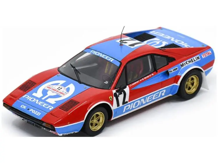 Ferrari 308 Tour de Corse 1982 2nd #12 J.C. Andruet/M. Espinosa 1