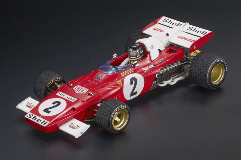 Ferrari 312 B2 (1971) - GP179AWD Jacky Ickx - Pole position, fastest lap and Winner Dutch GP, Zandvoort 1971 - GP Replicas