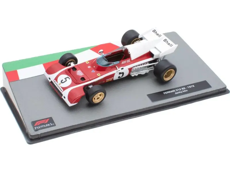 Ferrari 312 B2 #5 F1 1972 Jacky Ickx 1