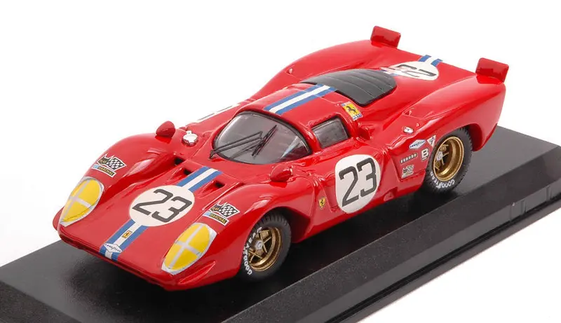 FERRARI 312 P COUPE N.23 SEBRING 1970 CHINETTI JR.-ADAMOWICZ 1