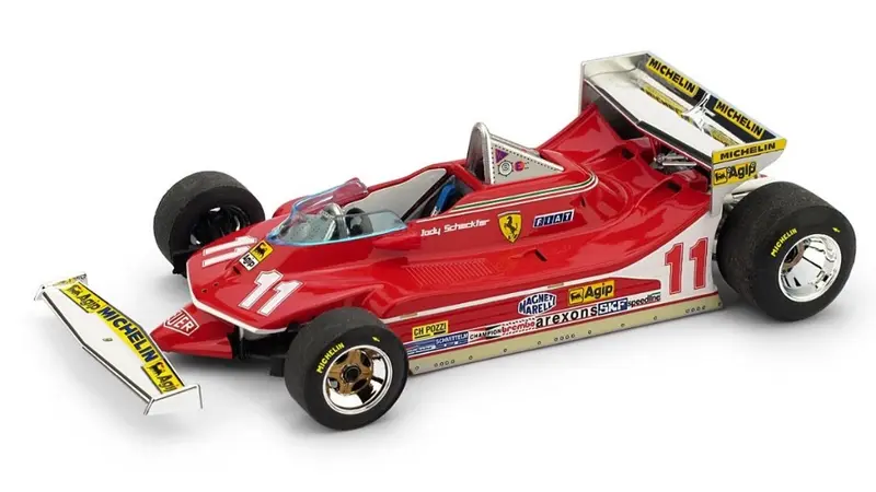 FERRARI 312 T4 J.SCHECKTER 1979 N.11 WINNER MONACO GP 1