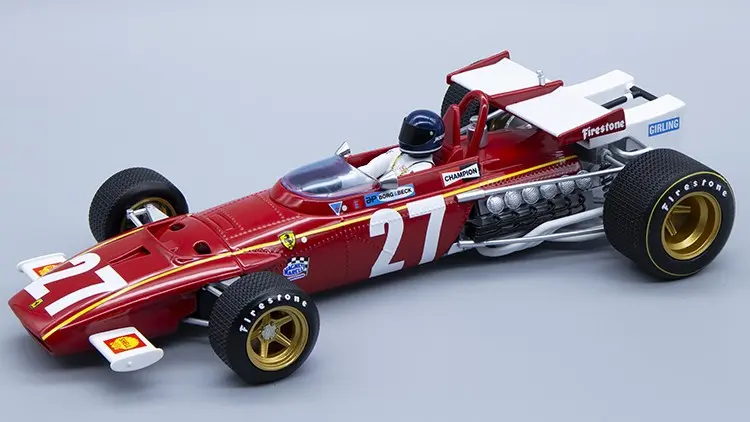 FERRARI 312B N.27 BELGIO GP 1970 J.ICKX W/DRIVER 1