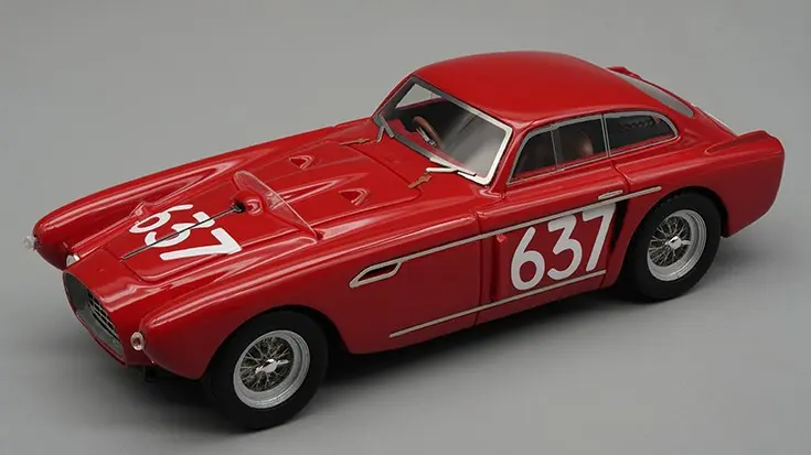 FERRARI 340 MEXICO N.637 MILLE MIGLIA 1953 E.CASTELLOTTI-I.REGOSA 1